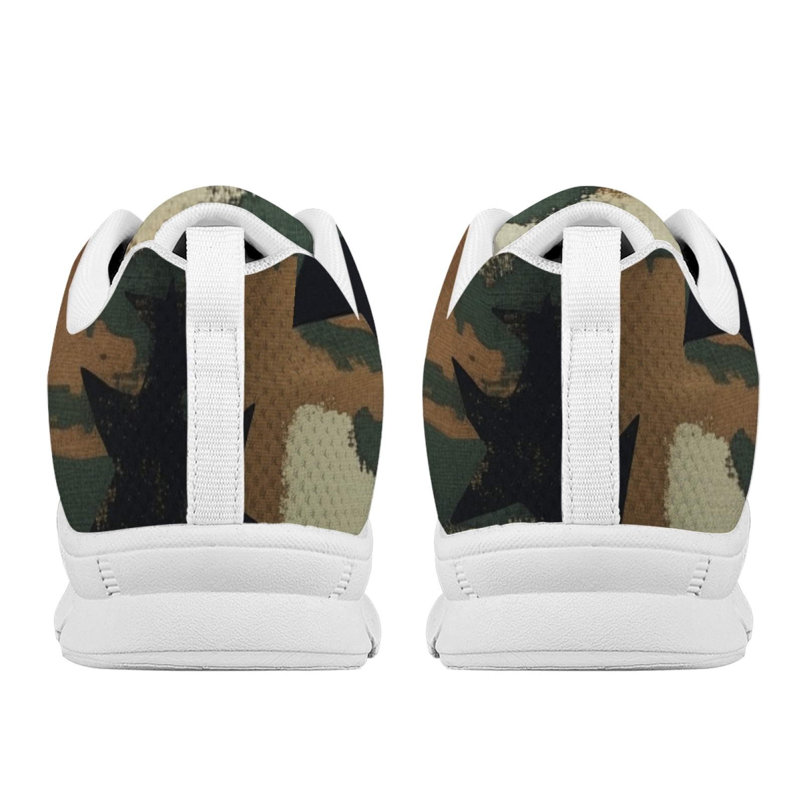 Coloranimal Vintage Star Print - Breathable Mesh Athletic Shoes 评论和价格