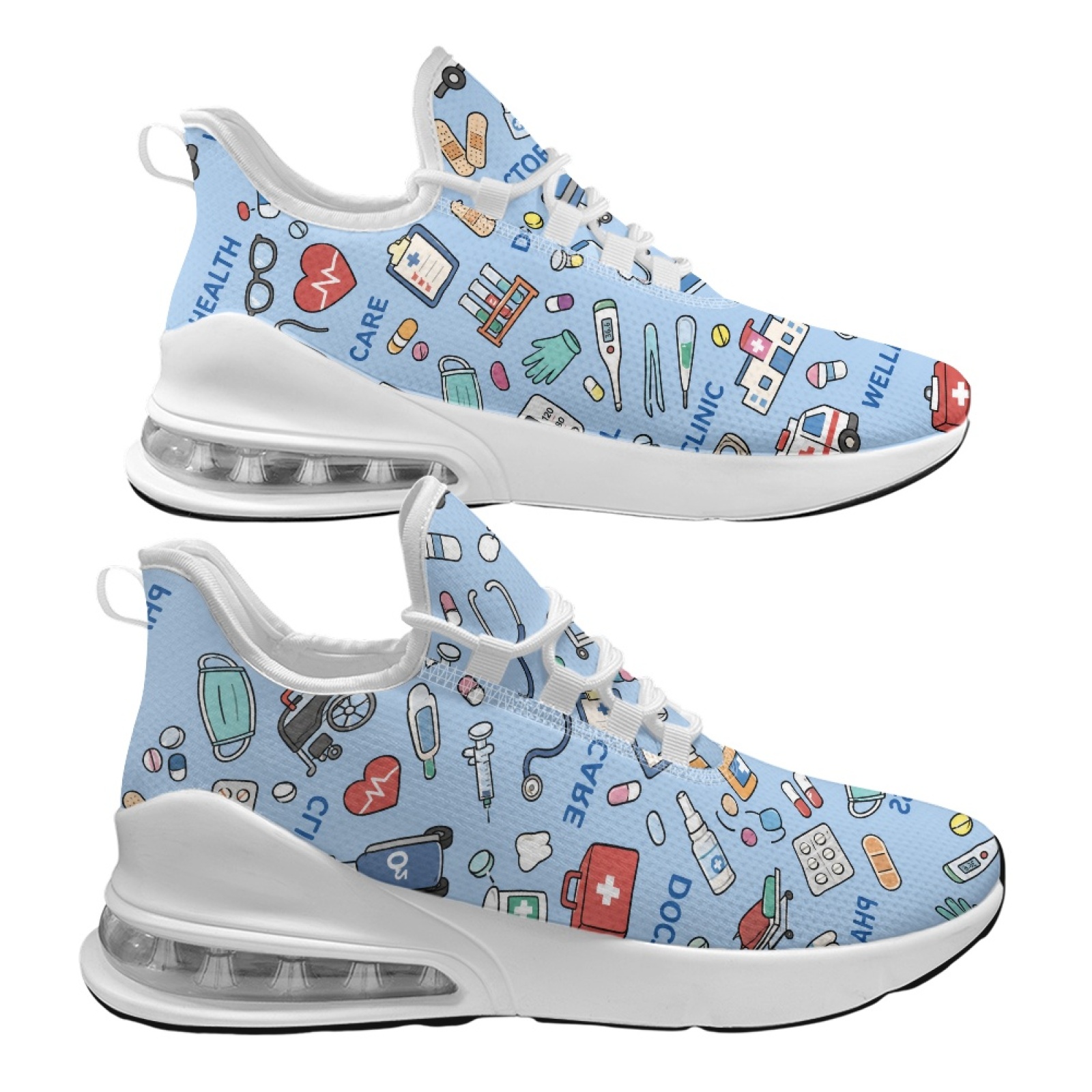 PENSTROLL Medical Care Pattern - Breathable Mesh Athletic Shoes 评论和价格