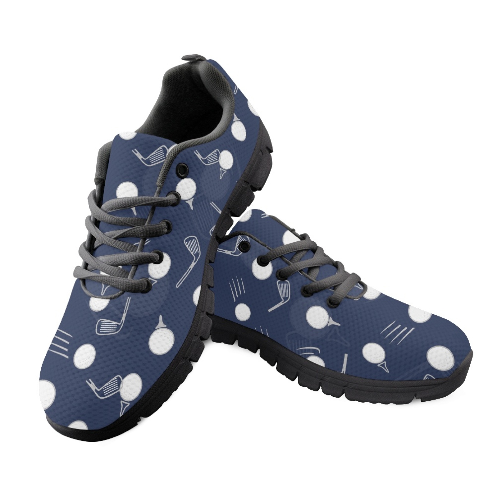 Coloranimal Golf Pattern Print - Breathable Mesh Athletic Shoes 评论和价格