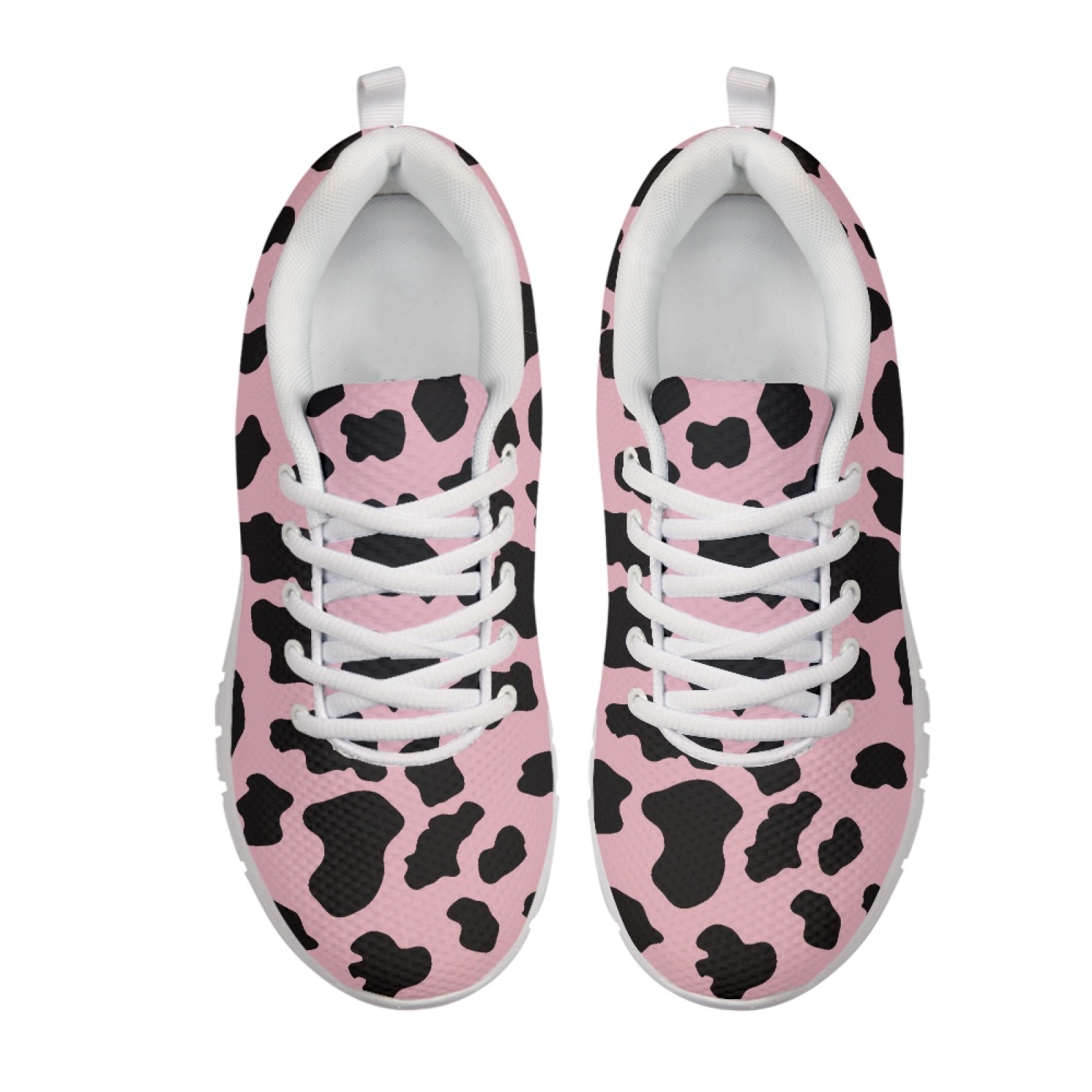 Coloranimal Pink Cow Print Wom - Shock Absorbing Gym Trainers 评论和价格